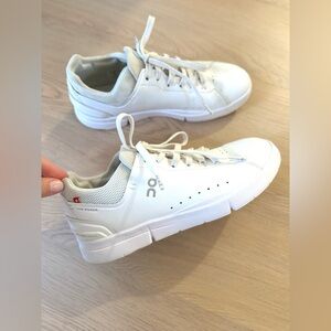 On Running White Athletic Sneakers